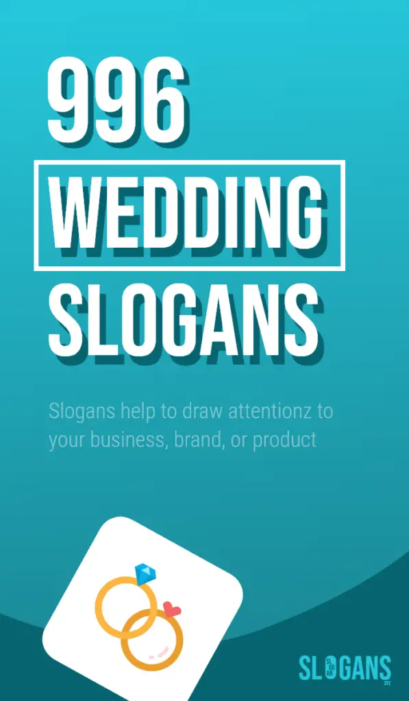 wedding slogans taglines – thumb